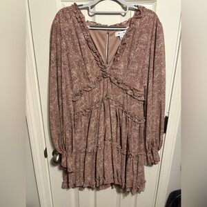 Boho Chic Ruffled Dress